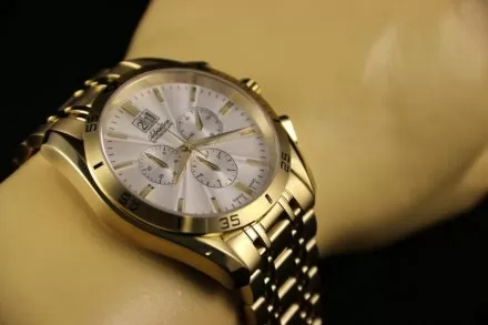Zegarek Męski Adriatica na bransolecie A8202.1113CH - Chronograf Swiss Made