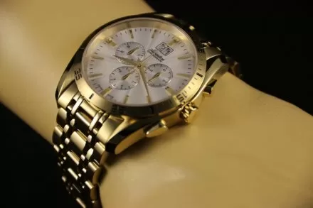 Zegarek Męski Adriatica na bransolecie A8202.1113CH - Chronograf Swiss Made