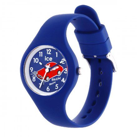 Niebieski zegarek dziecięcy Ice watch 018425 z autem Ice Fantasia XS + TOREBKA GRATIS!