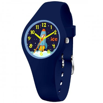 Granatowy zegarek dziecięcy Ice watch 018426 z rakietą Ice Fantasia XS + TOREBKA GRATIS!