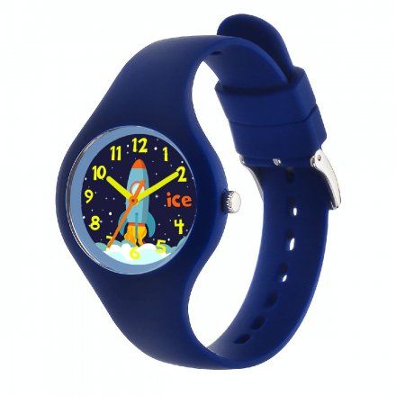 Granatowy zegarek dziecięcy Ice watch 018426 z rakietą Ice Fantasia XS + TOREBKA GRATIS!