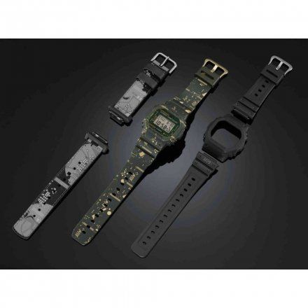 Zegarek Casio DWE-5600CC-3ER G-Shock Specials + Paski Bezel Zestaw DWE 5600CC 3