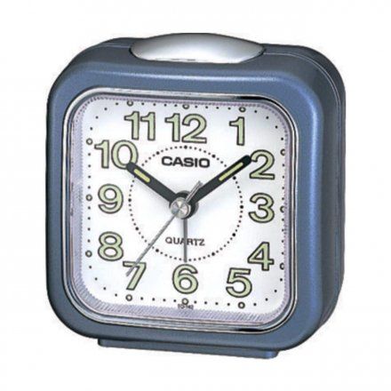 Niebieski budzik Casio wskazówkowy TQ-142-2EF