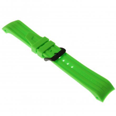 Pasek do zegarka Vostok Europe Pasek Mriya II - Silikon (4251) zielony czarna klamra