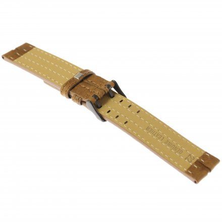 Pasek do zegarka Vostok Europe Pasek Expedition - Skóra (C558) jasny brąz czarna klamra