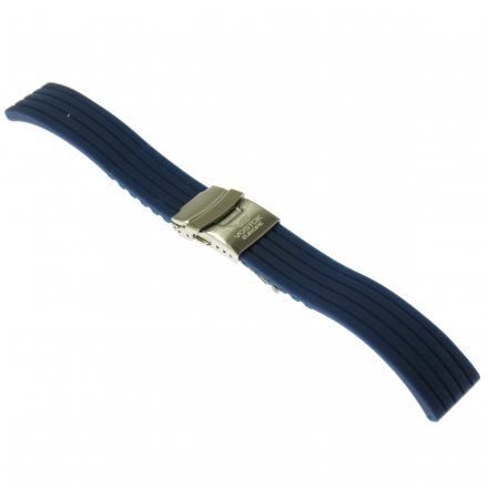 Pasek do zegarka Vostok Europe Pasek Silikon VE - 20 mm niebieski