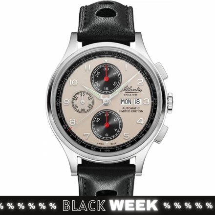 Zegarek Atlantic Worldmaster Pilot 55852.41.93 Valjoux Automatic Limited Edition