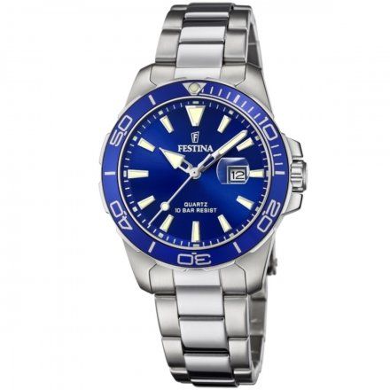 Zegarek Damski Festina z niebieska tarcza na bransolecie 20503/3 BOYFRIEND