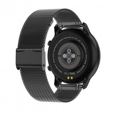 Smartwatch Pacific 17-4 Czarny z bransoletką + Czarny pasek