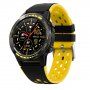 Smartwatch z funkcją rozmowy Pacific 12-3 Żółty GPS Puls Kompas Kroki