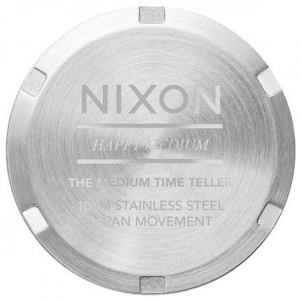 Zegarek Nixon Time Medium Teller All Silver - Nixon A1130-1920