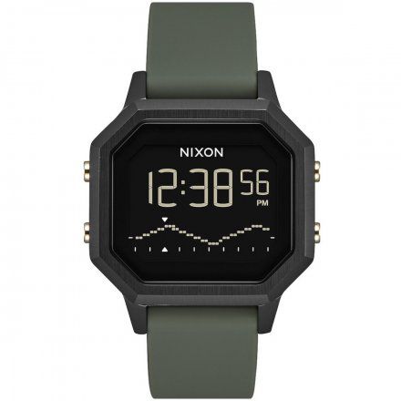 Zegarek Nixon SIREN Black/Fatigue - Nixon A1211-178
