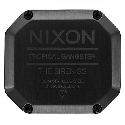 Zegarek Nixon SIREN Black/Fatigue - Nixon A1211-178