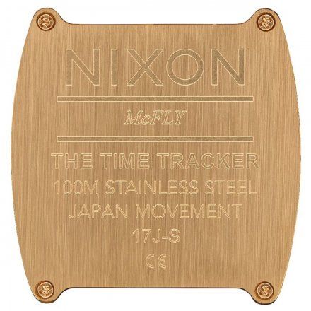 Zegarek Nixon Time Tracker Gold - Nixon A1245-502