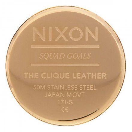 Zegarek Nixon Clique Gold/Black - Nixon A1250-513