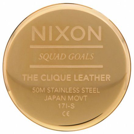 Zegarek Nixon Clique Gold/Black - Nixon A1250-510