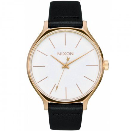 Zegarek Nixon Clique Gold/Black/White - Nixon A1250-1964
