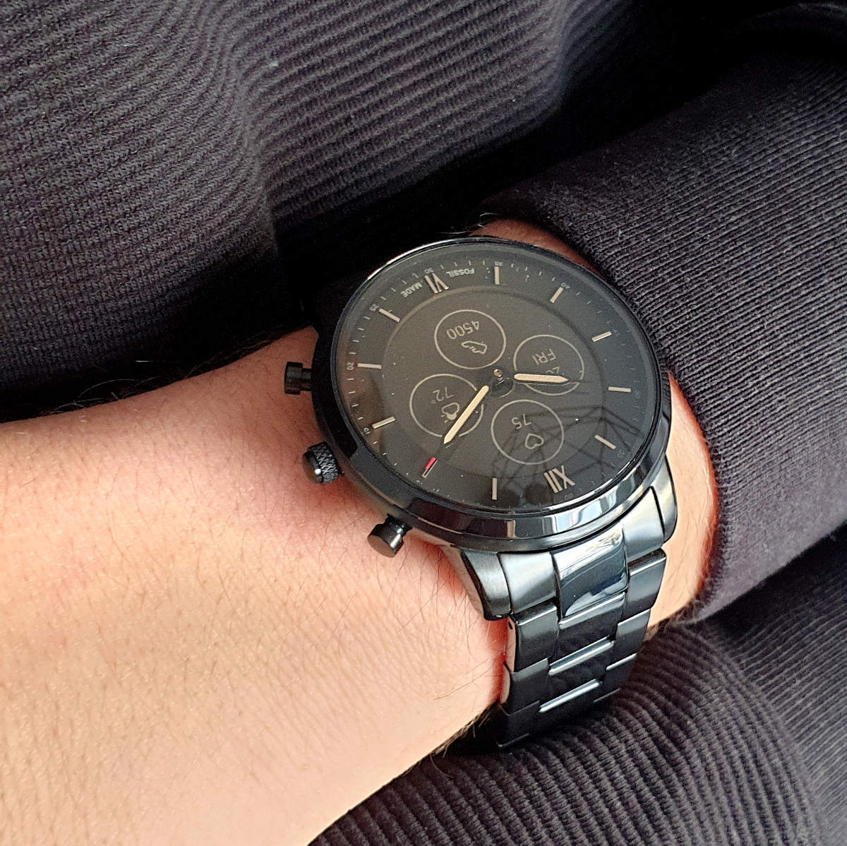 fossil hybrid hr neutra