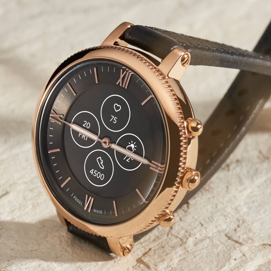 FOSSIL MONROE HR FTW7035 稼動品 Fossil Ftw7035 FTW7035
