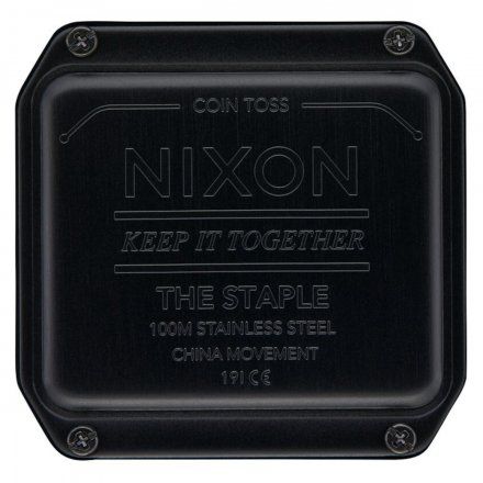 Zegarek Nixon Staple Black / Gold - Nixon A1282-010