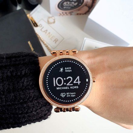 Różowozłoty Smartwatch Michael Kors GEN 5E MKT5128 Darci