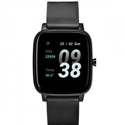 Smartwatch czarny z paskiem Strand S716USBBVB