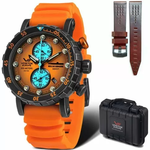 Zegarek Vostok Europe SSN 571 Nuclear Submarine VK61-571F612 VK61