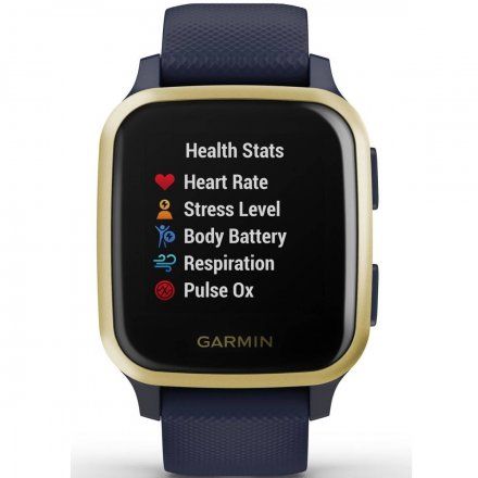 Garmin Venu Sq Music z czujnikiem tętna granatowy 010-02426-12