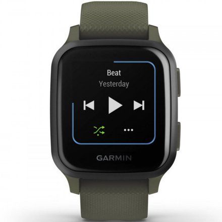 Garmin Venu Sq Music z czujnikiem tętna zielony 010-02426-13
