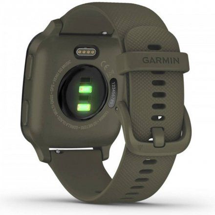 Garmin Venu Sq Music z czujnikiem tętna zielony 010-02426-13