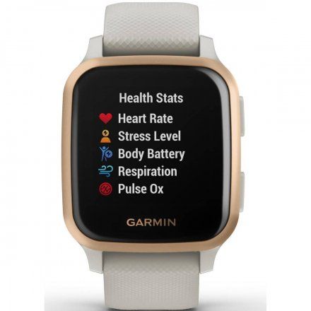 Garmin Venu Sq Music z czujnikiem tętna beżowy 010-02426-11