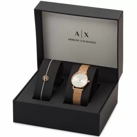 AX7121 Armani Exchange LOLA zegarek AX z bransoletą