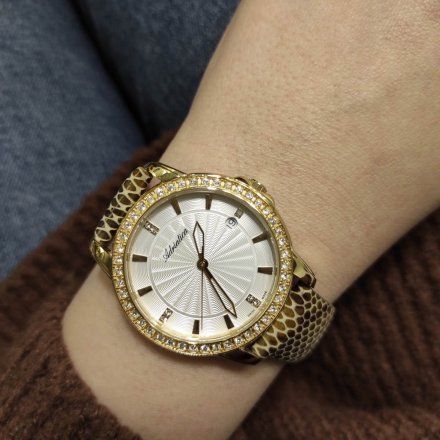 Zegarek Damski Adriatica na Pasku A3416.1213QZ - Swarovski Zegarek Swiss Made