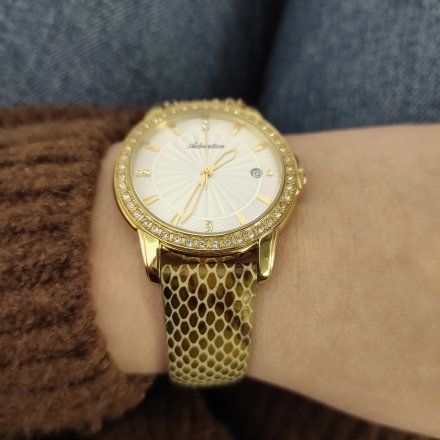 Zegarek Damski Adriatica na Pasku A3416.1213QZ - Swarovski Zegarek Swiss Made