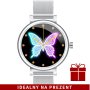 Srebrny smartwatch damski Rubicon RNBE64 SMARUB050