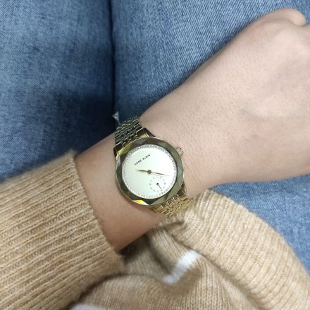 Anne Klein AK/3506CHGB Zegarek Damski