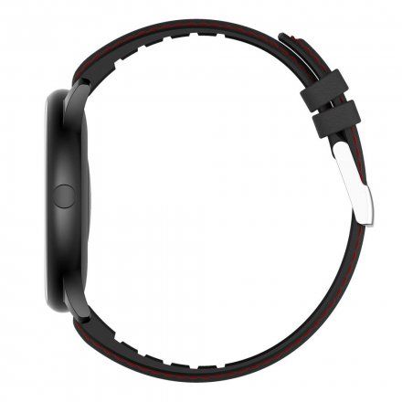 Smartwatch z czarnym paskiem G.Rossi G.RSWSF1 Kompas Kroki Puls