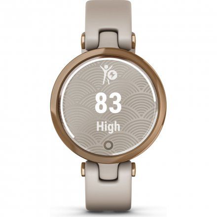Garmin Lily beżowo-różowozłoty z beżowym paskiem silikonowym 010-02384-11