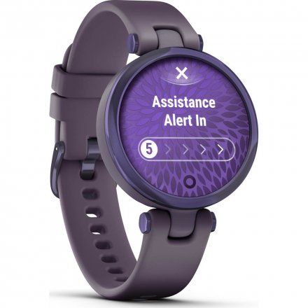 Garmin Lily fioletowy z fioletowym paskiem silikonowym 010-02384-12