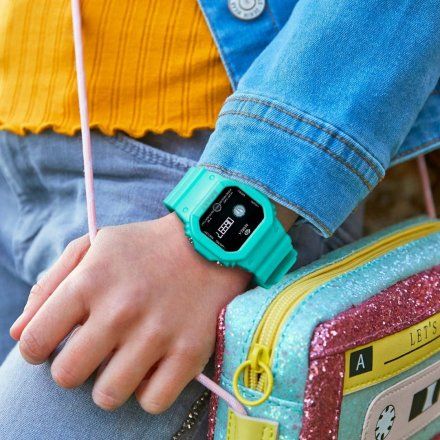 Smartwatch dla dzieci Marea jasnoróżowy sportowy B60002-6 Ciśnienie Tlen Puls Kroki Kalorie Dystans