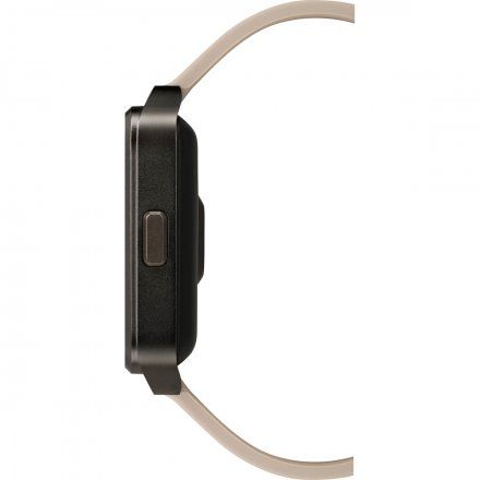 Beżowy smartwatch Timex iConnect kwadratowy + TOREBKA GRATIS! TW5M31800