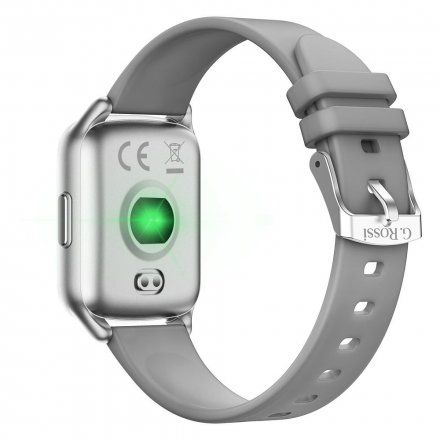 Srebrny smartwatch G.Rossi SW009-1