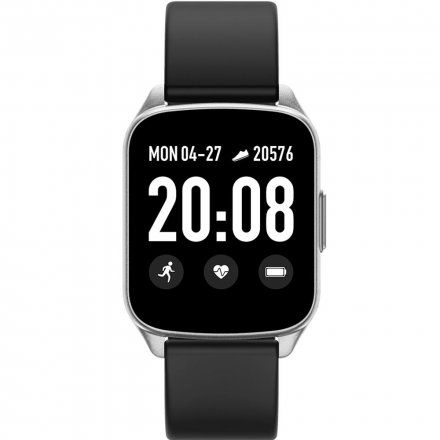 Srebrny smartwatch G.Rossi SW009-5