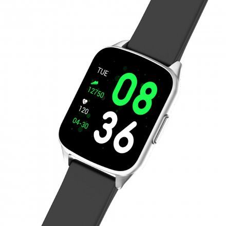 Srebrny smartwatch G.Rossi SW009-5
