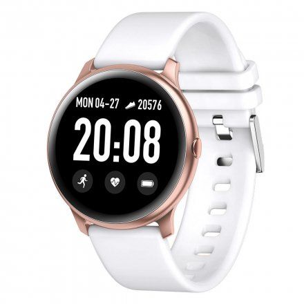 Różowozłoty smartwatch G.Rossi SW010-7