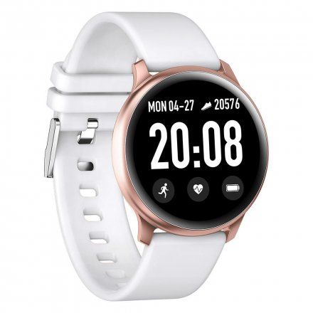 Różowozłoty smartwatch G.Rossi SW010-7