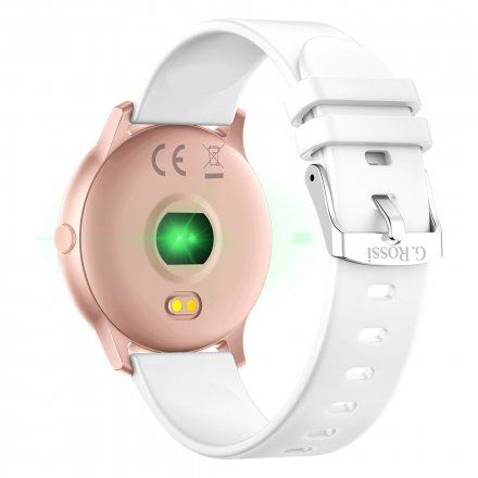 Różowozłoty smartwatch G.Rossi SW010-7