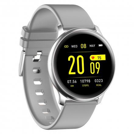 Srebrny smartwatch G.Rossi SW010-9