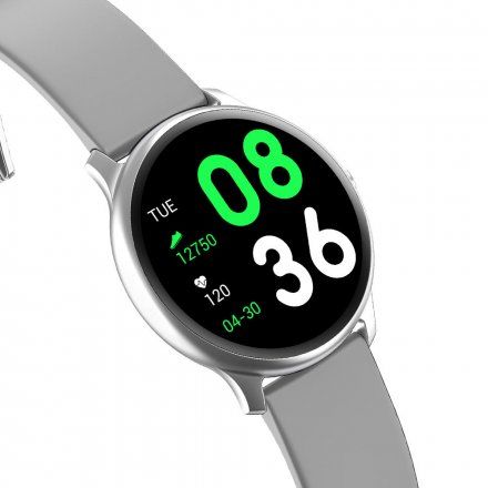 Srebrny smartwatch G.Rossi SW010-9