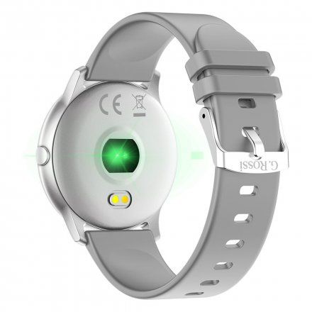 Srebrny smartwatch G.Rossi SW010-9